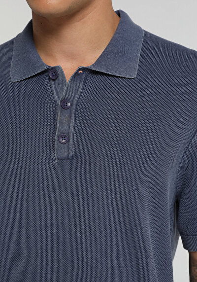 Image de Tricot Bleu Regular Fit Homme