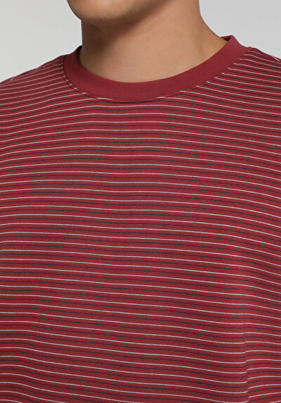 Image de Sweatshirt Rouge Relaxed Fit  Homme