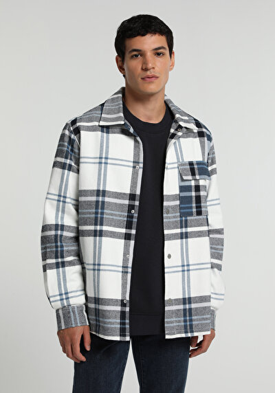 Image de Surchemise  Bleu Relaxed Fit Homme
