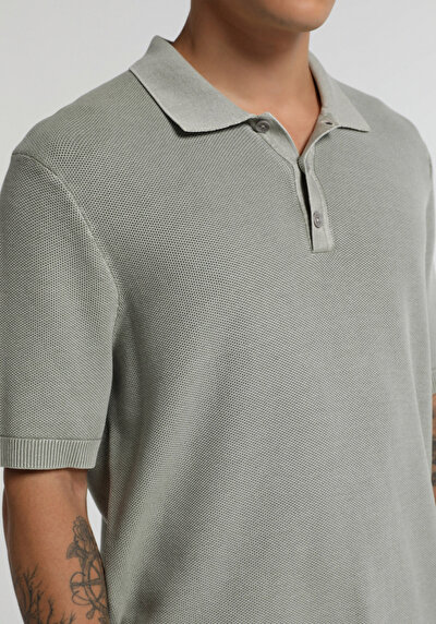 Image de Tricot Gris Regular Fit Homme