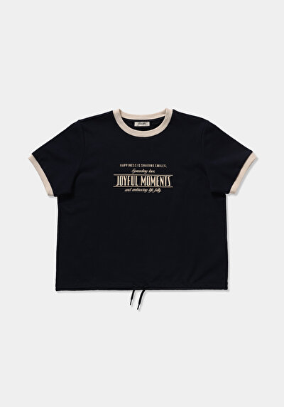 Image de Manches Courtes Marine Regular Fit Femme