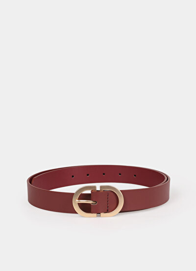 Image de Ceinture Bordeaux Modern Fit Femme