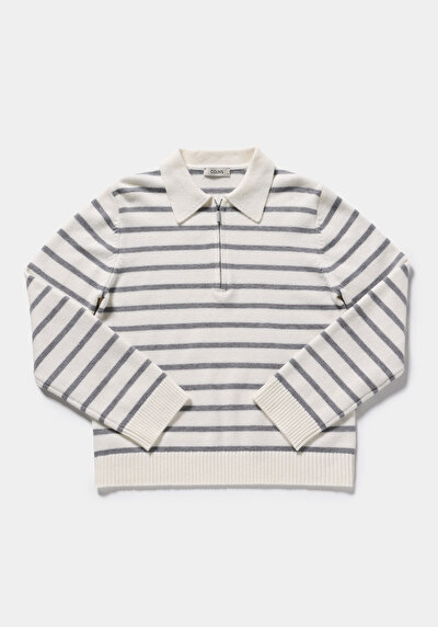 Image de Pull Gris Regular Fit Manches Longues  Femme