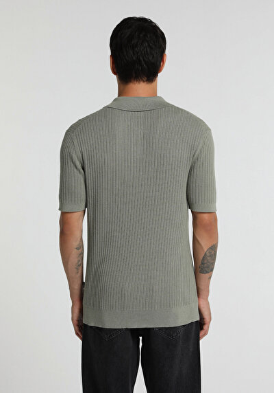 Image de Tricot Vert Regular Fit Homme
