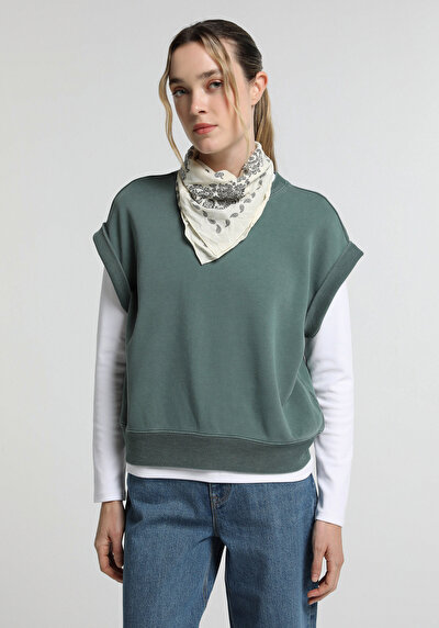 Image de Manches Courtes Vert Regular Fit Femme