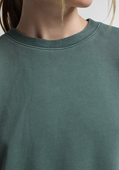 Image de Manches Courtes Vert Regular Fit Femme