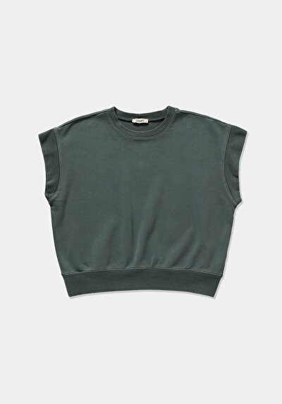 Image de Manches Courtes Vert Regular Fit Femme