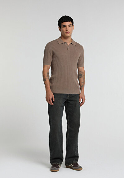 Image de Tricot Marron Regular Fit  Homme