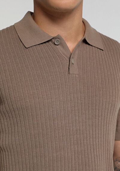 Image de Tricot Marron Regular Fit Homme