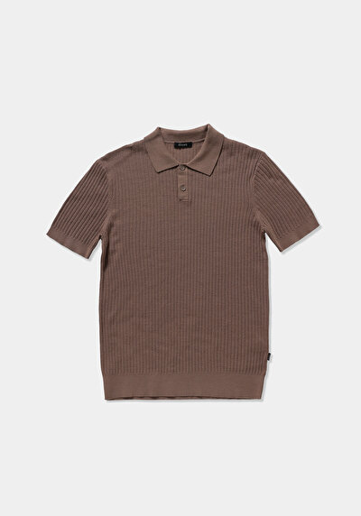 Image de Tricot Marron Regular Fit  Homme