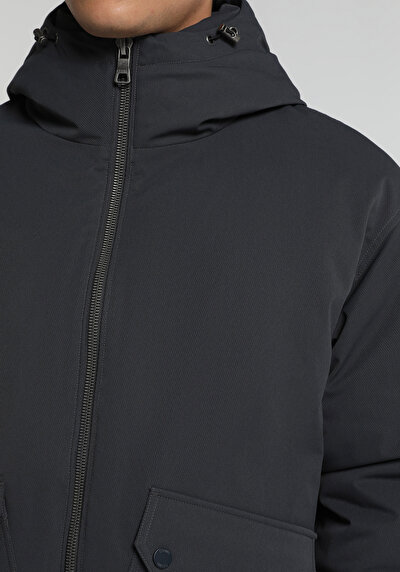 Image de Veste Bleu Relaxed Fit Manches Longues  Polyester Homme