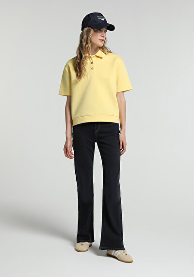 Image de 791 Monica Pantalon En Jean Flare Femme