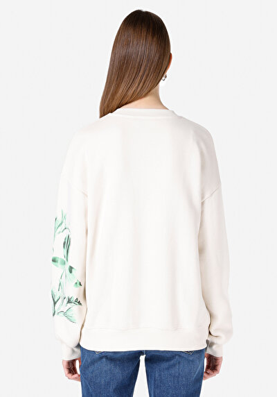 Image de Pull-over Ecru Comfort Fit  Femme