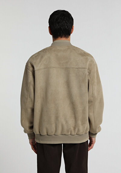 Image de Veste Pu Beige Manches Longues  Regular Fit Homme