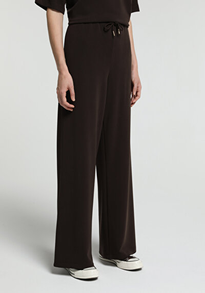 Image de Pantalon De Survêtement Marron Regular Fit Femme