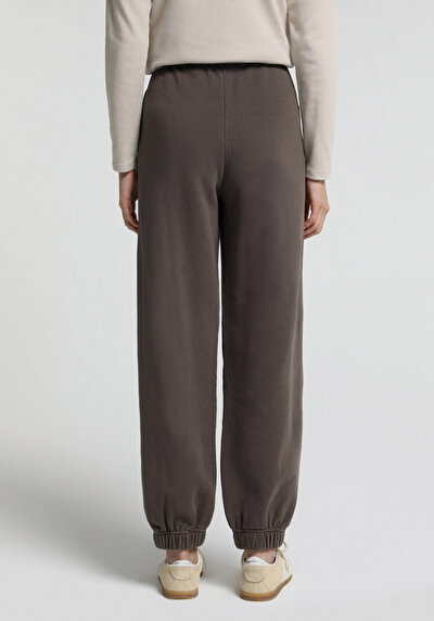 Image de Pantalon De Survêtement Marron Regular Fit Femme