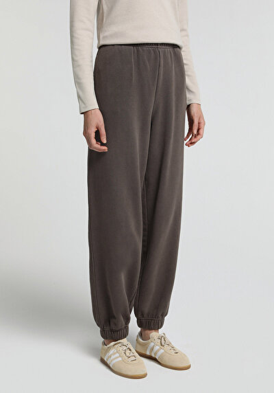 Image de Pantalon De Survêtement Marron Regular Fit Femme