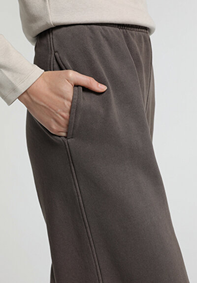 Image de Pantalon De Survêtement Marron Regular Fit Femme