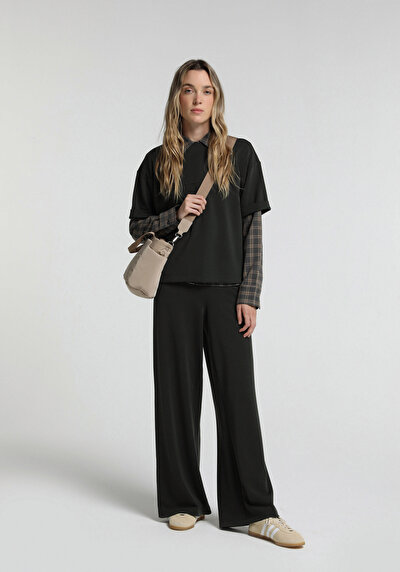 Image de Pantalon De Survêtement Vert Regular Fit Femme