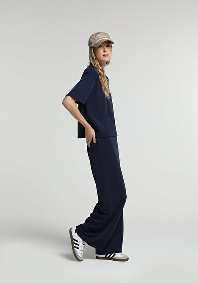 Image de Pantalon De Survêtement Marine Regular Fit Femme