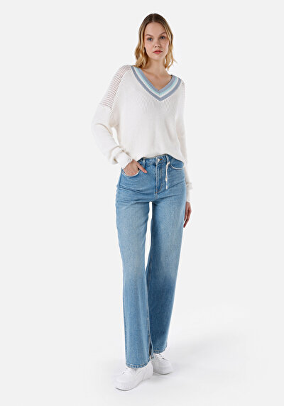 Image de Pull Blanc Regular Fit   Femme