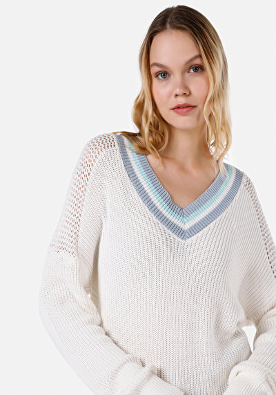 Image de Pull Blanc Regular Fit   Femme