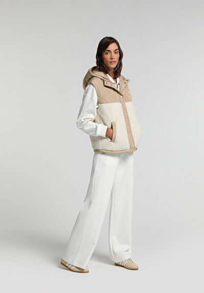 Image de Gilet Beige Regular Fit Femme