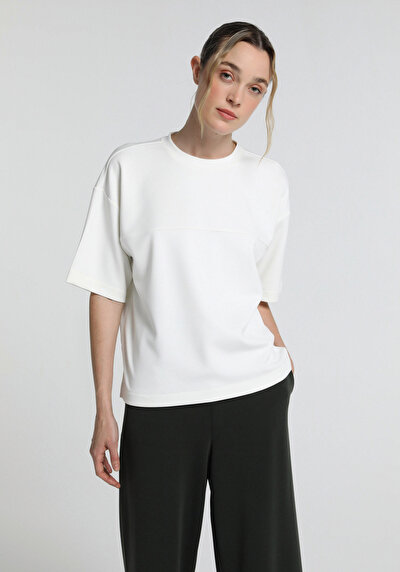 Image de Tricoter Blanc Regular Fit  Femme
