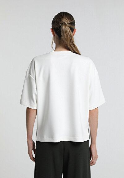 Image de Tricoter Blanc Regular Fit Femme
