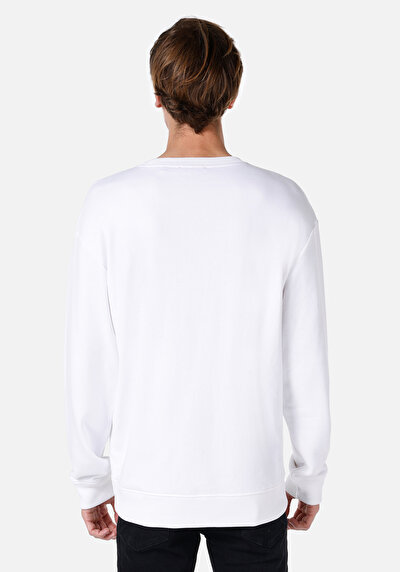 Image de Pull-over Blanc Comfort Fit  Homme