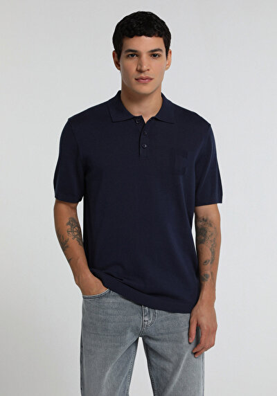 Image de Tricot Marine Regular Fit Homme