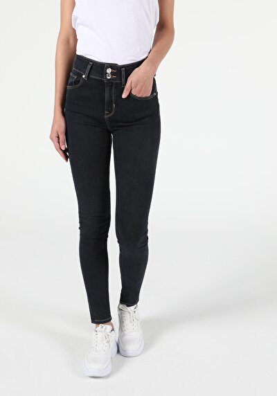 Image de 760 Diana Pantalon Denim Skinny Leg En Super Slim Fit Femme