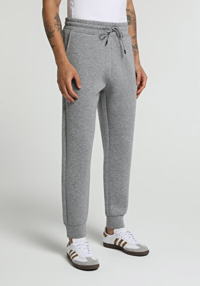 Image de Pantalon De Survêtement Gris Slim Fit Homme