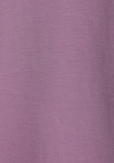 Image de T-shirt À Manches Courtes Violet Oversize Fit Imprimé Femme
