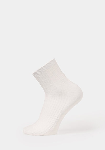 Image de Chaussettes Ecru Modern Fit Femme