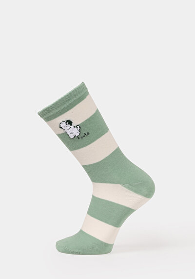 Image de Chaussettes Vert Modern Fit Femme
