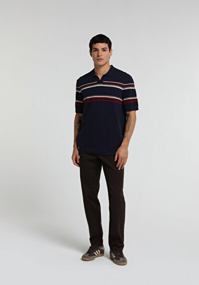 Image de Tricot Marine Regular Fit  Homme