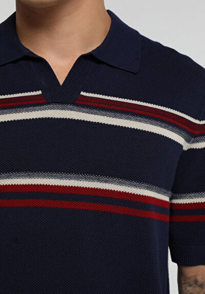 Image de Tricot Marine Regular Fit  Homme