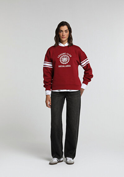Image de Pull-over Rouge Regular Fit  Femme