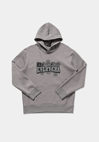 Image de Sweatshirt Gris Relaxed Fit  Homme