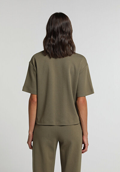 Image de Tricoter Kaki Regular Fit Femme