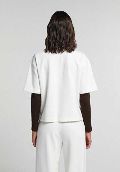 Image de Tricoter Blanc Regular Fit Femme