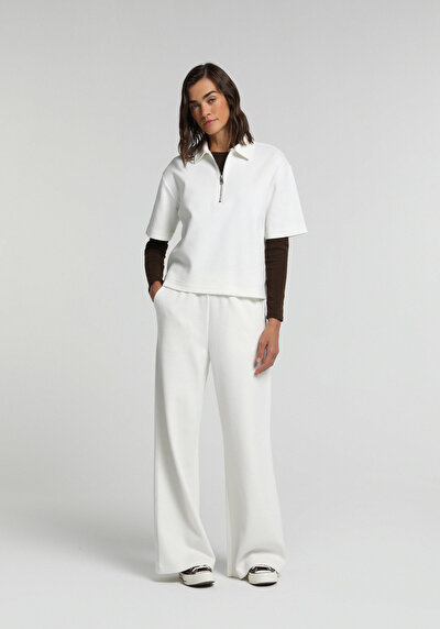 Image de Tricoter Blanc Regular Fit  Femme