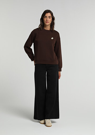Image de Pull-over Marron Regular Fit Femme