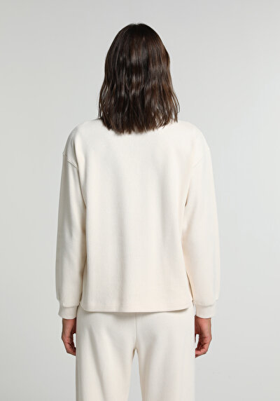 Image de Pull-over Blanc Regular Fit  Femme