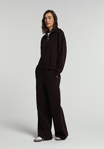 Image de Pantalon De Survêtement Violet Regular Fit Femme