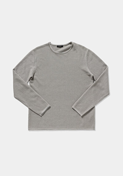 Image de Pull Vert Regular Fit Manches Longues  Homme