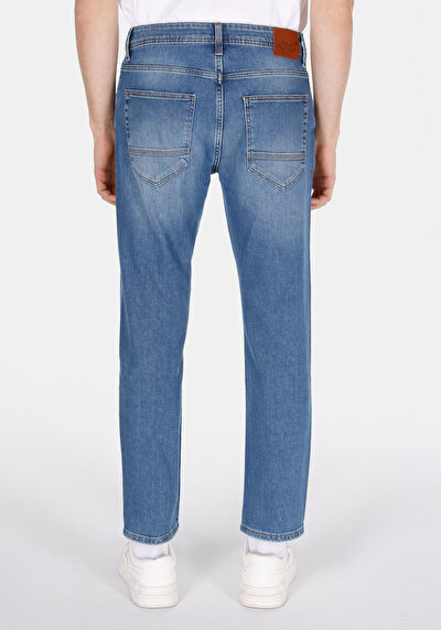 Image de 044 Karl Pantalon En Jean Straight Leg Low Rise Straight Fit Homme