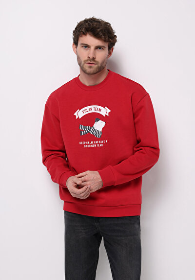 Image de Pull-over Rouge Comfort Fit  Homme