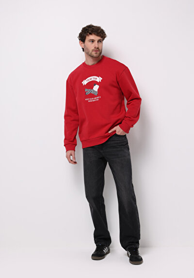 Image de Pull-over Rouge Comfort Fit  Homme
